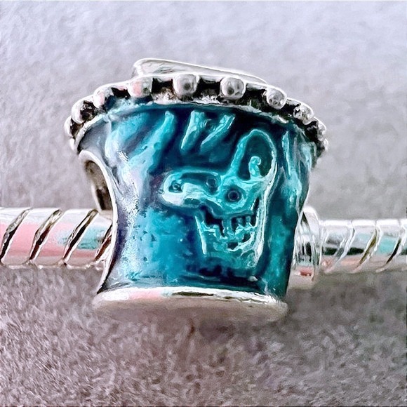 Pandora Jewelry - Skull Halloween Charm fits PANDORA